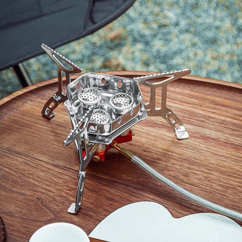 Portable Camping Gas Stove Outdoor Hiking Cooking Burner Lightweight