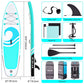 10’6” x 32”x 6” Paddle Boards for Adults with Premium SUP Accessories and Backpack