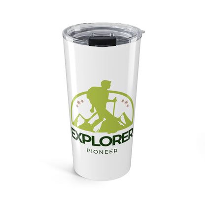 Explorer Pioneer 20oz Tumbler — Hiking Adventure Travel Mug