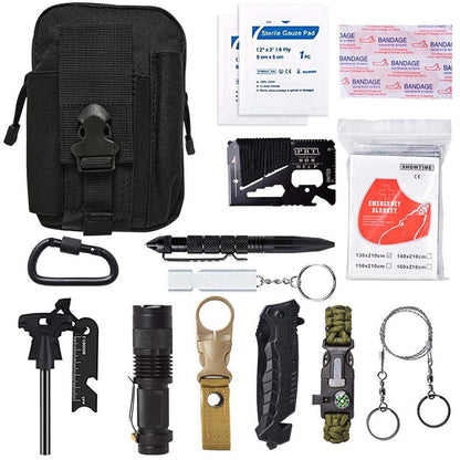 Outdoor Camping Multi Function Survival Tool SOS Emergency Gear