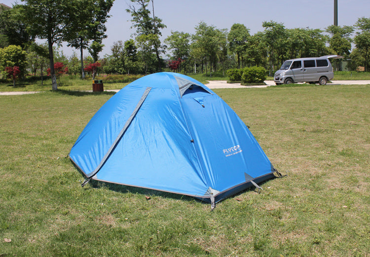 Outdoor Double Camping Tent Rainproof Ultralight Snowfield Mountain Shelter