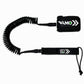 6' or 8' Coil Calf Leash - Black