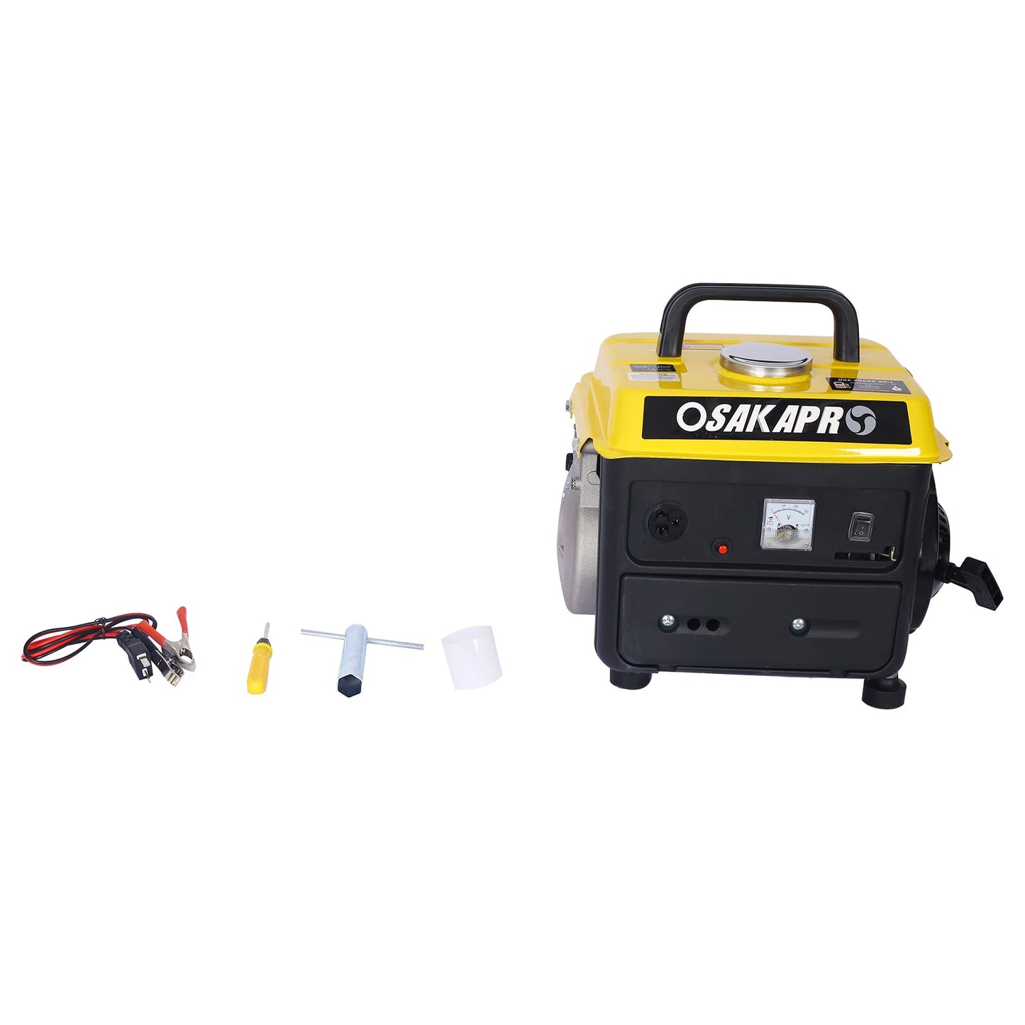 Portable Low Noise Gas Generator Steel Frame for Home Use
