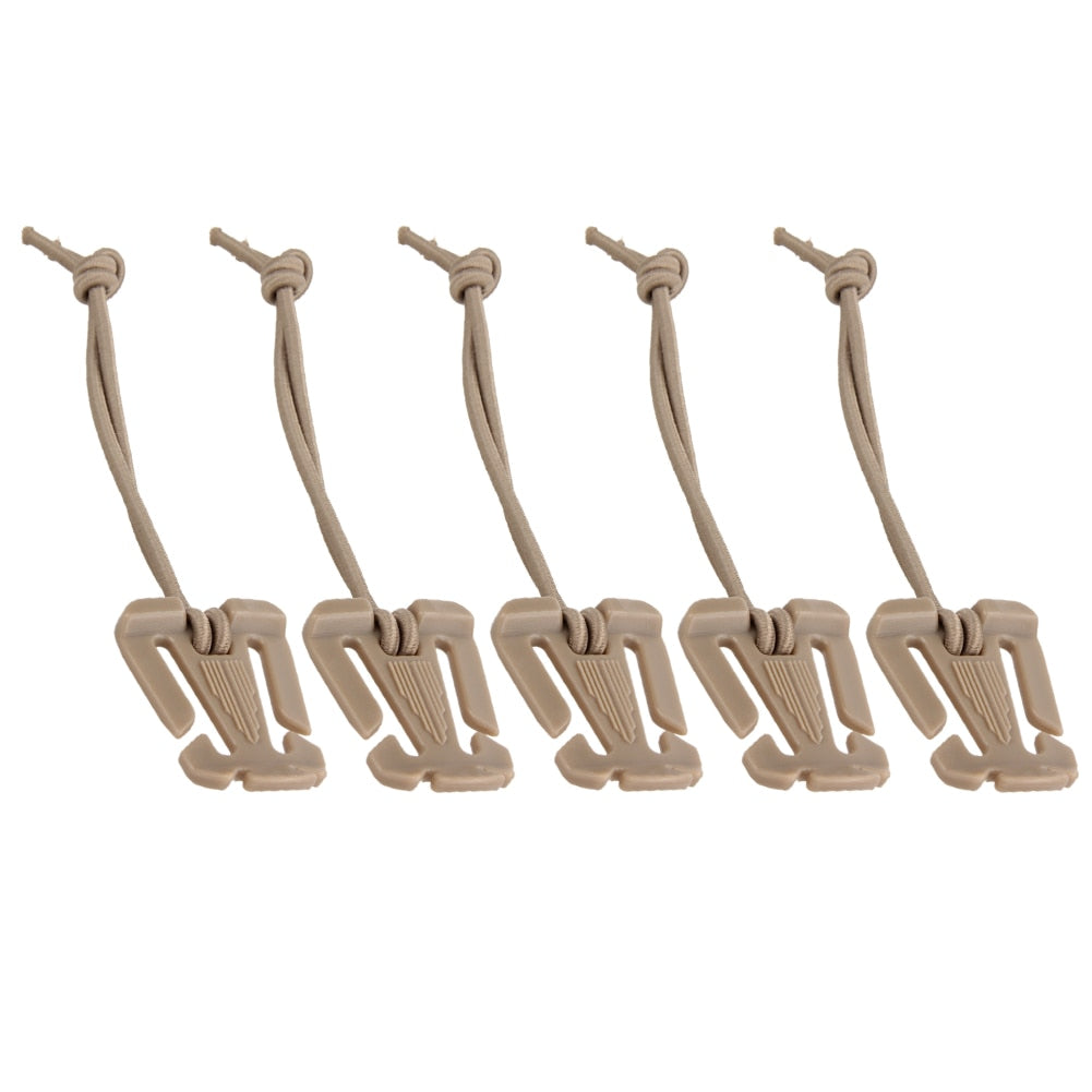 Molle Backpack Carabiner Clips Nylon Outdoor Camping Gear Hooks