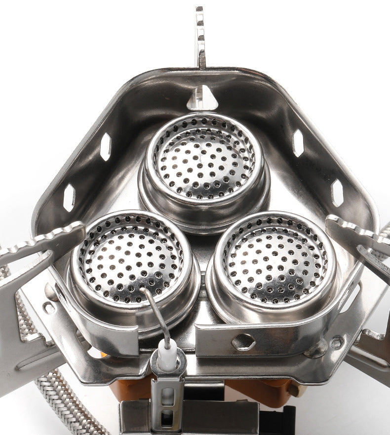 Portable Camping Gas Stove Outdoor Hiking Cooking Burner Lightweight