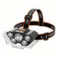 5 LED Headlamp High Lumens Super Bright Outdoor Headlight