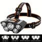 5 LED Headlamp High Lumens Super Bright Outdoor Headlight