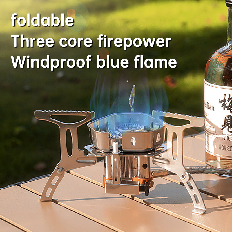Portable Camping Gas Stove Outdoor Hiking Cooking Burner Lightweight