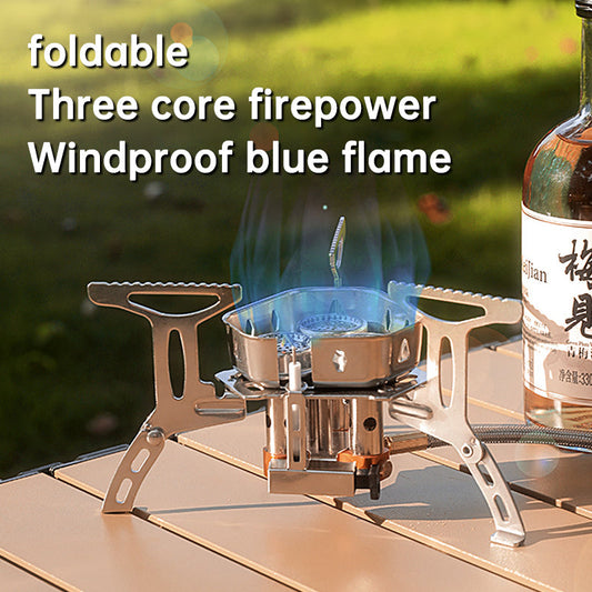 Portable Camping Gas Stove Outdoor Hiking Cooking Burner Lightweight