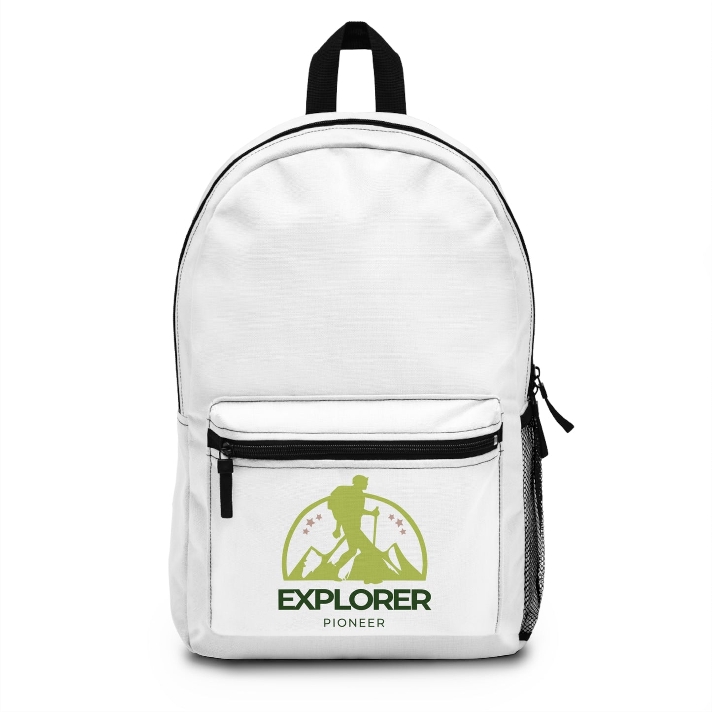 Explorer Backpack — Outdoor Hiking Daypack with 'Explorer Pioneer' Logo