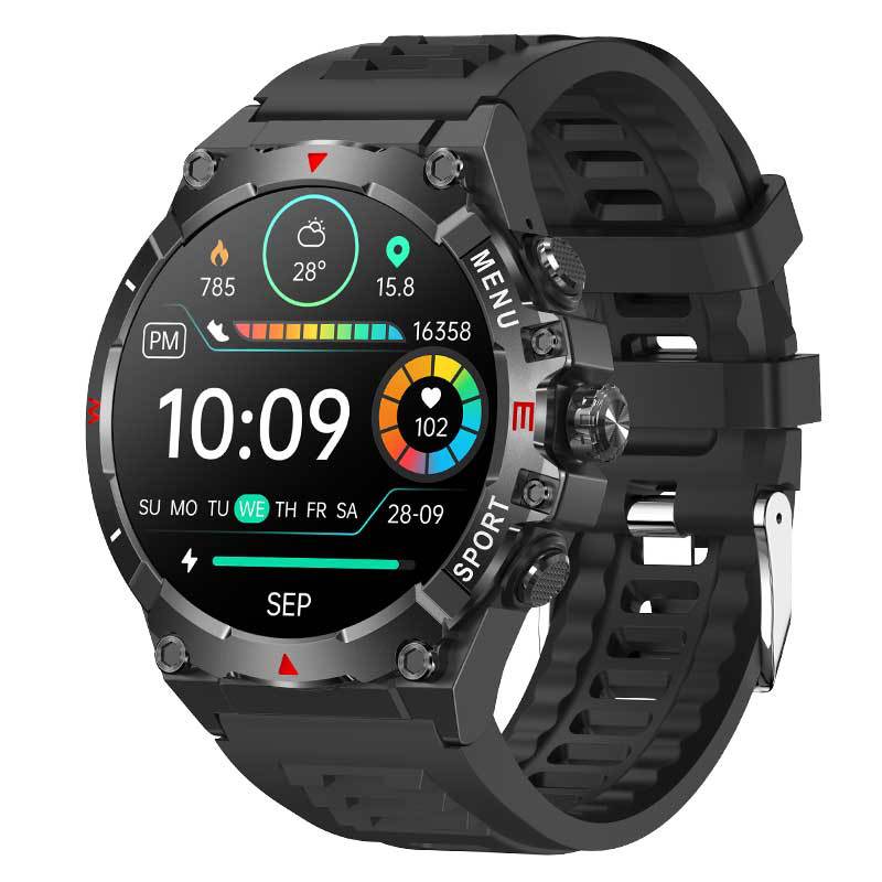 TG02 Outdoor GPS Smartwatch Altitude Compass Heart Rate Bluetooth