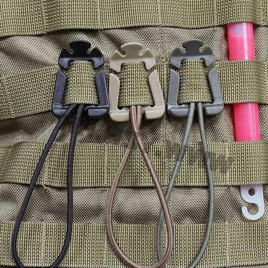 Molle Backpack Carabiner Clips Nylon Outdoor Camping Gear Hooks