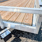Silver Ox 7x14 Aluminum Tandem Axle Trailer – Side ATV Ramps | AAA Trailer