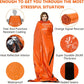 Portable Waterproof Emergency Survival Sleeping Bag Outdoor Edc Camping Gear Thermal Sack First Aid Rescue Kit Mylar Blanket