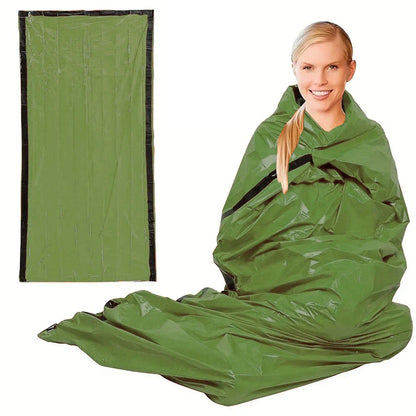 Portable Waterproof Emergency Sleeping Bag Thermal Survival Camping Gear