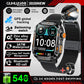 2025 GPS Smartwatch Military Compass Flashlight Waterproof Sports BT Call