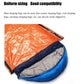 Portable Waterproof Emergency Sleeping Bag Thermal Survival Camping Gear