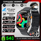 2025 GPS Smartwatch Military Compass Flashlight Waterproof Sports BT Call