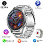 2025 Men GPS Smartwatch AMOLED Bluetooth Call NFC Waterproof