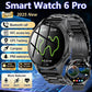 2025 Men GPS Smartwatch AMOLED Bluetooth Call NFC Waterproof
