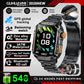 2025 GPS Smartwatch Military Compass Flashlight Waterproof Sports BT Call