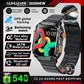 2025 GPS Smartwatch Military Compass Flashlight Waterproof Sports BT Call