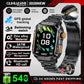 2025 GPS Smartwatch Military Compass Flashlight Waterproof Sports BT Call