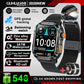 2025 GPS Smartwatch Military Compass Flashlight Waterproof Sports BT Call