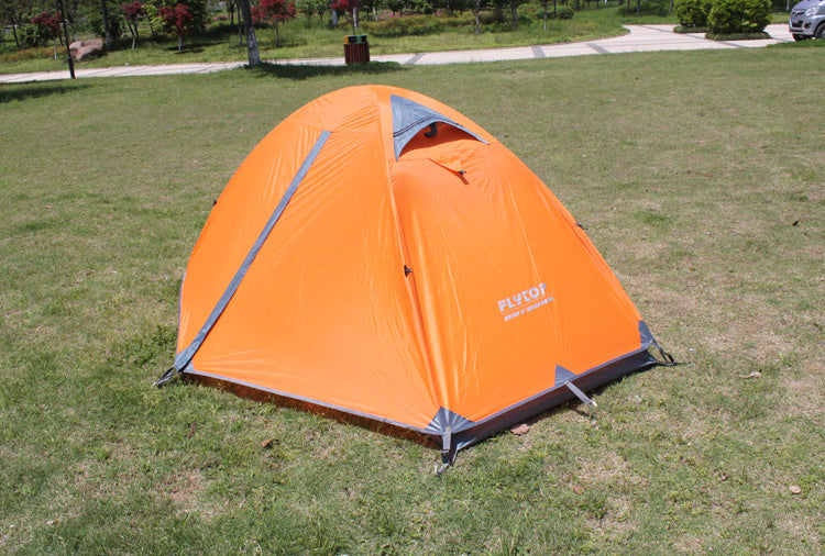 Outdoor Double Camping Tent Rainproof Ultralight Snowfield Mountain Shelter