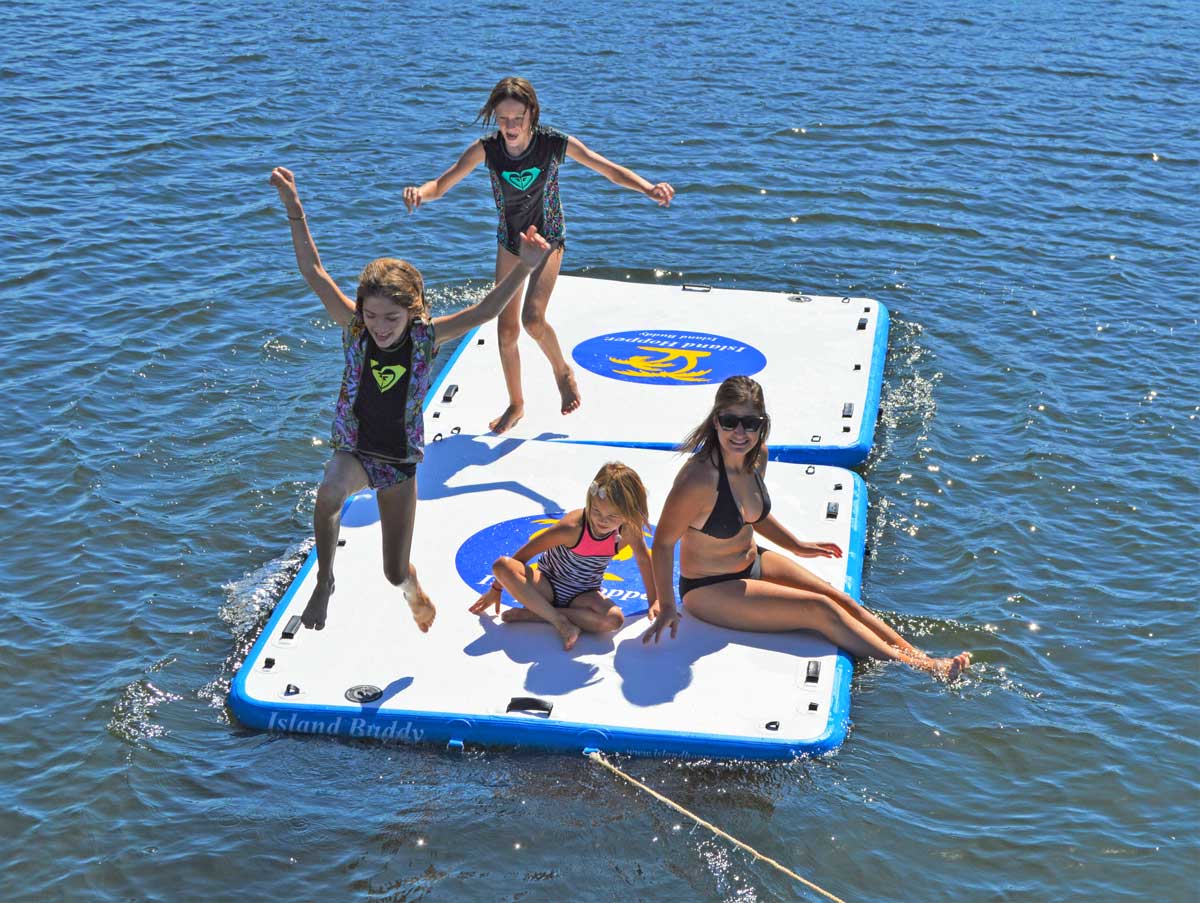 Island Buddy Inflatable Water Platform & Dock by Island Hopper