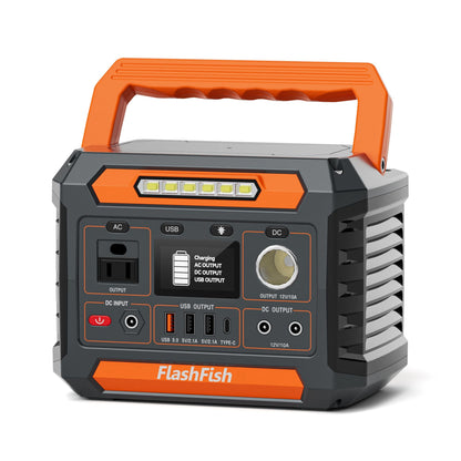 Portable 200W Solar Generator Power Station with Multiple Outputs
