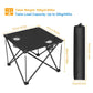 Foldable Camping Table Portable Travel Desk