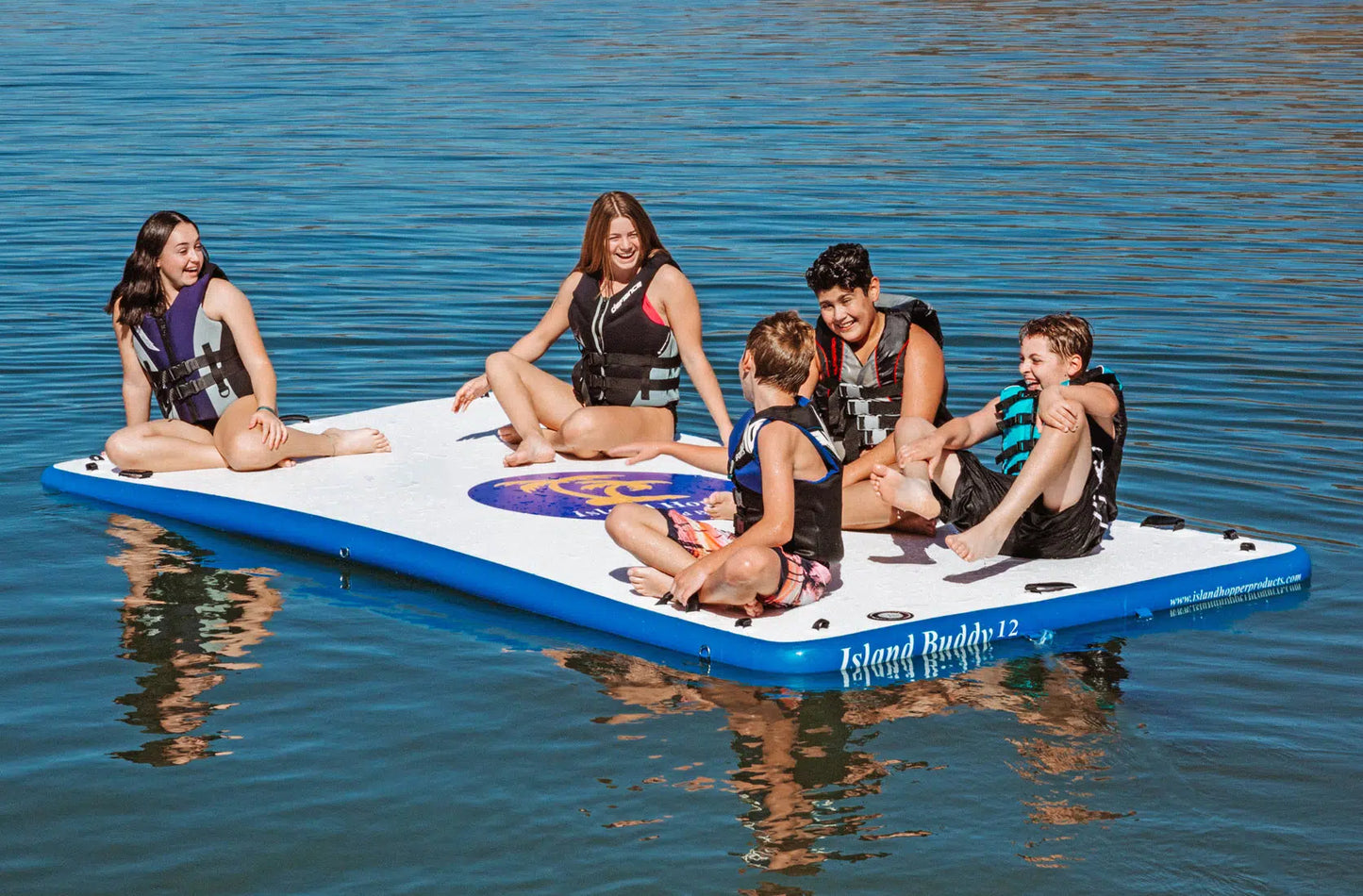 Island Buddy Inflatable Water Platform & Dock by Island Hopper